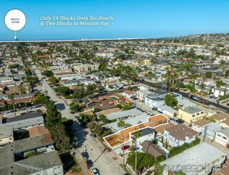 2136 Reed Avenue San Diego, CA 92109 - Photo 2 of 41 an aerial view of residential building with parking space