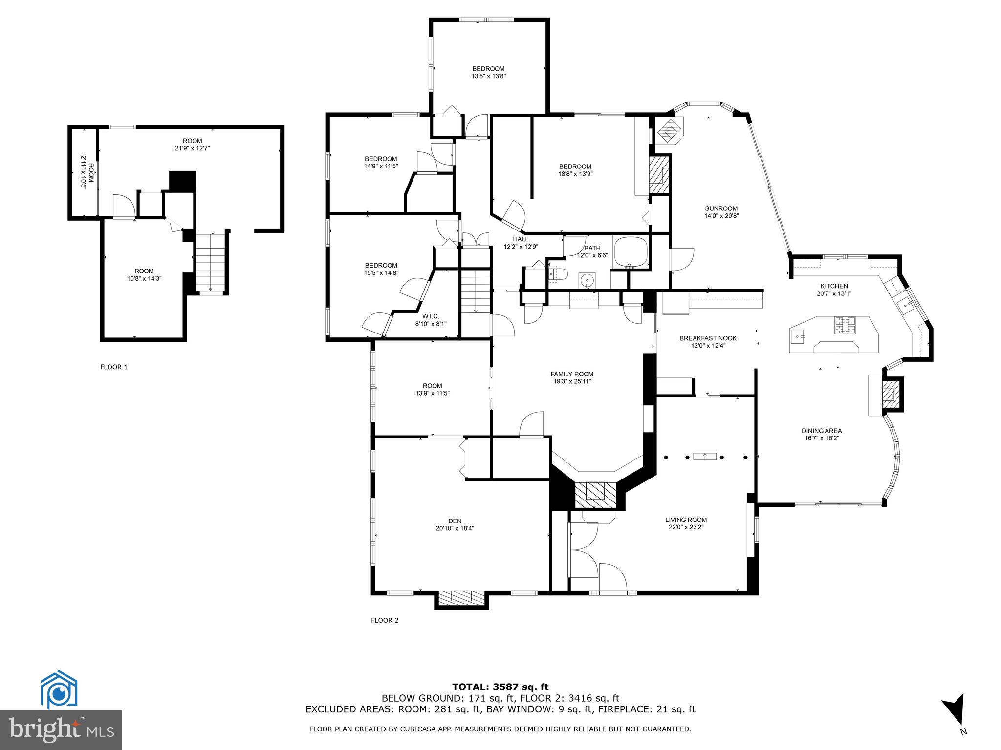 a picture of floor plan