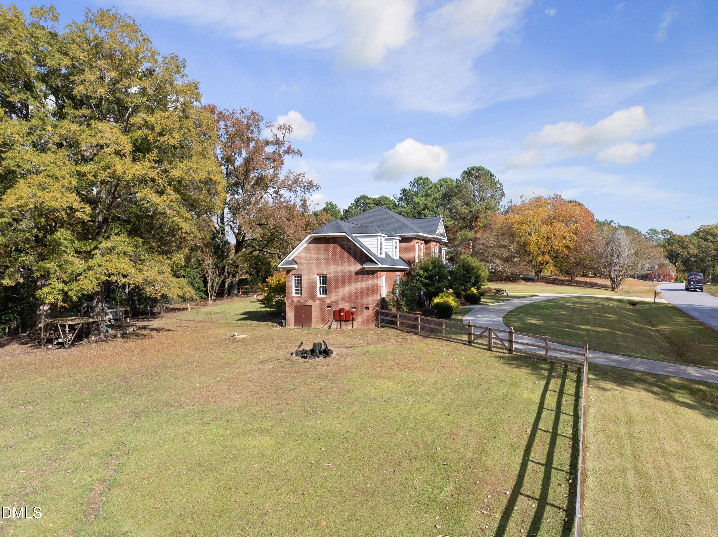 72 Clover Ridge Angier, NC 27501 - Photo 42 of 47 a view of a swimming pool with a yard