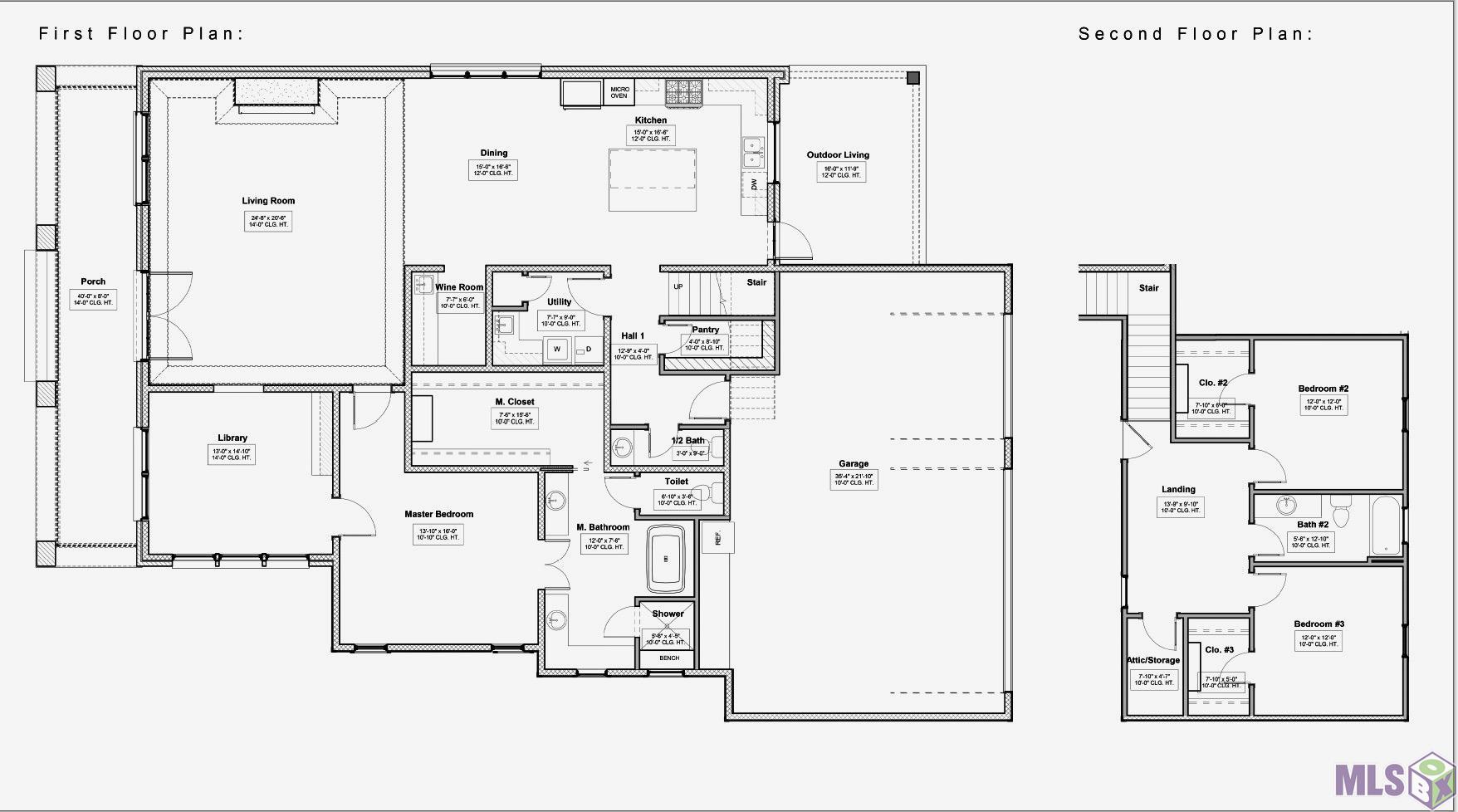 2017 Rouzan Avenue Baton Rouge, LA 70808 - Photo 14 of 14 Floor Plan
