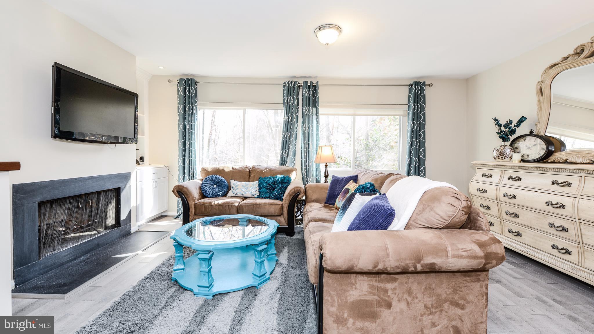 2281 Chestnut Burr Court Reston, VA 20191 - Photo 3 of 27 Living Room - Huge Windows = tons of natural light