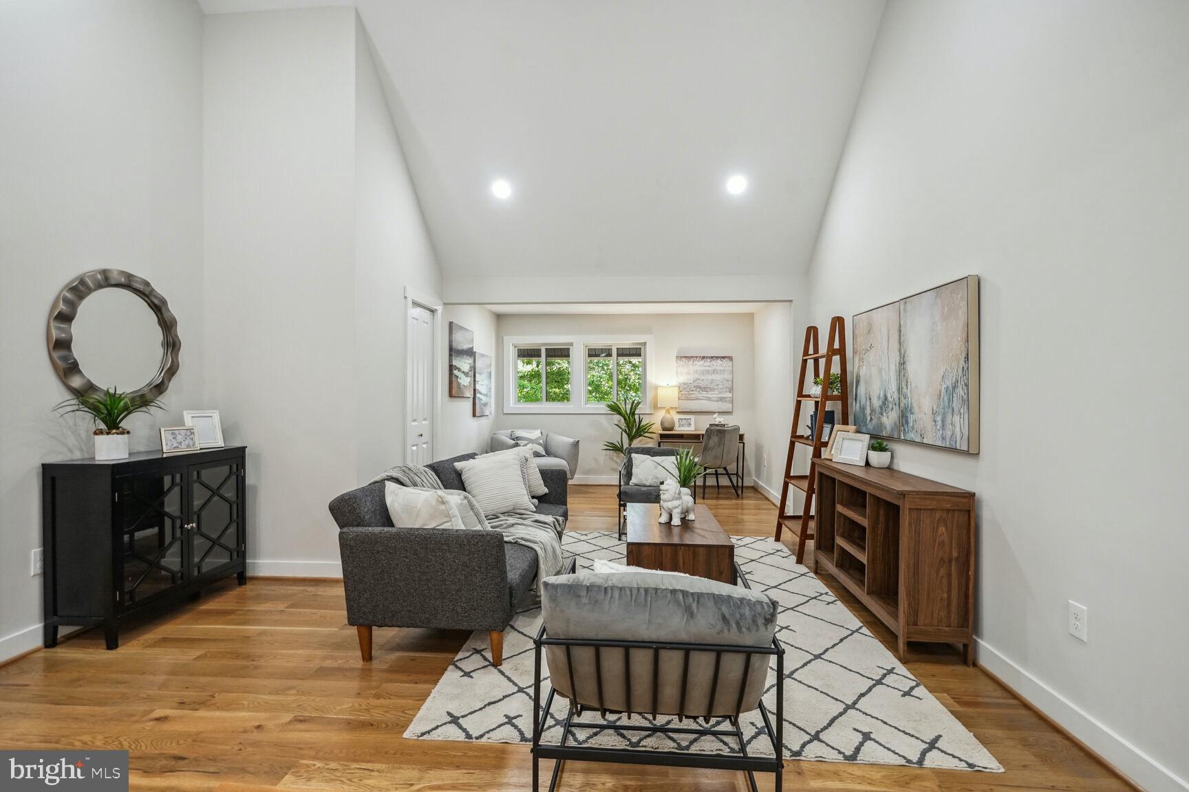2215 Burgee Court Reston, VA 20191 - Photo 26 of 41 Upper level rec room with vaulted ceilings