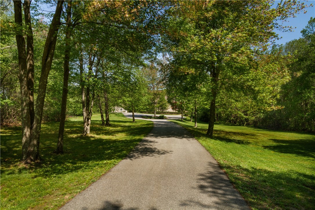 401 Laten Knight Road Cranston, RI 02921 - Photo 2 of 49 Private drive approach to this beautiful home.