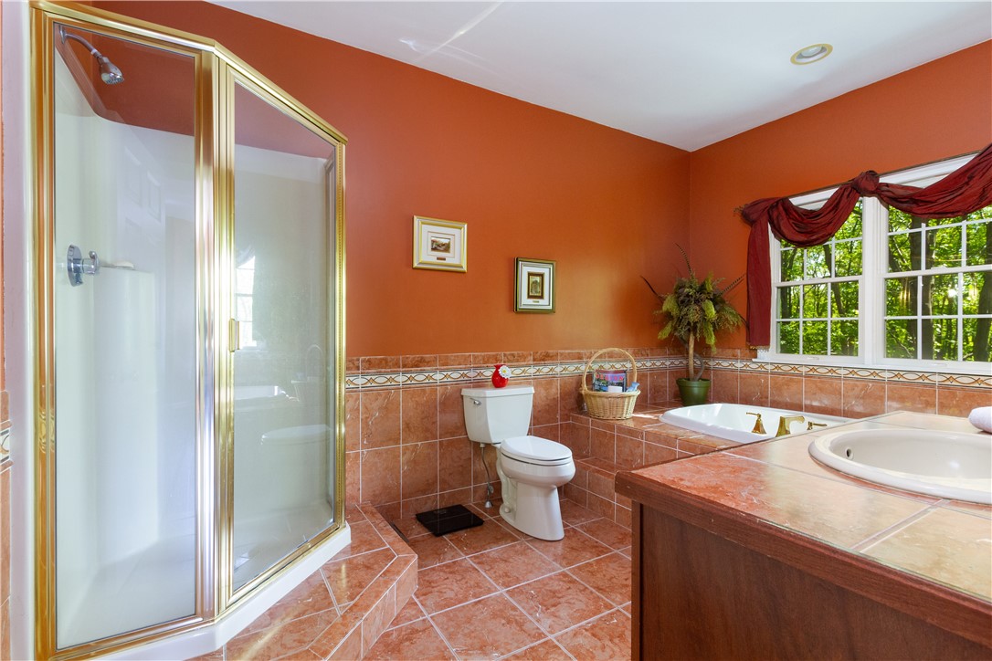 401 Laten Knight Road Cranston, RI 02921 - Photo 24 of 49 First floor Master Bath with whirlpool tub and shower