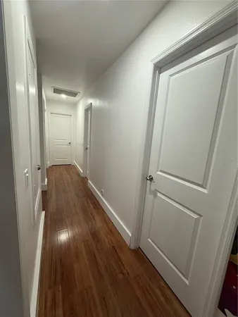 wooden floor in a gallery