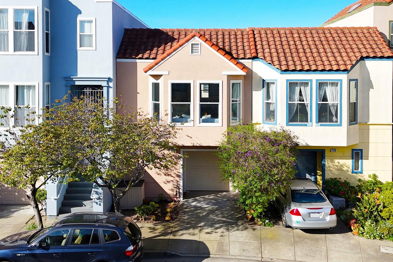 128 Orsi Circle San Francisco, CA 94124 - Photo 37 of 40 a front view of a house with parking