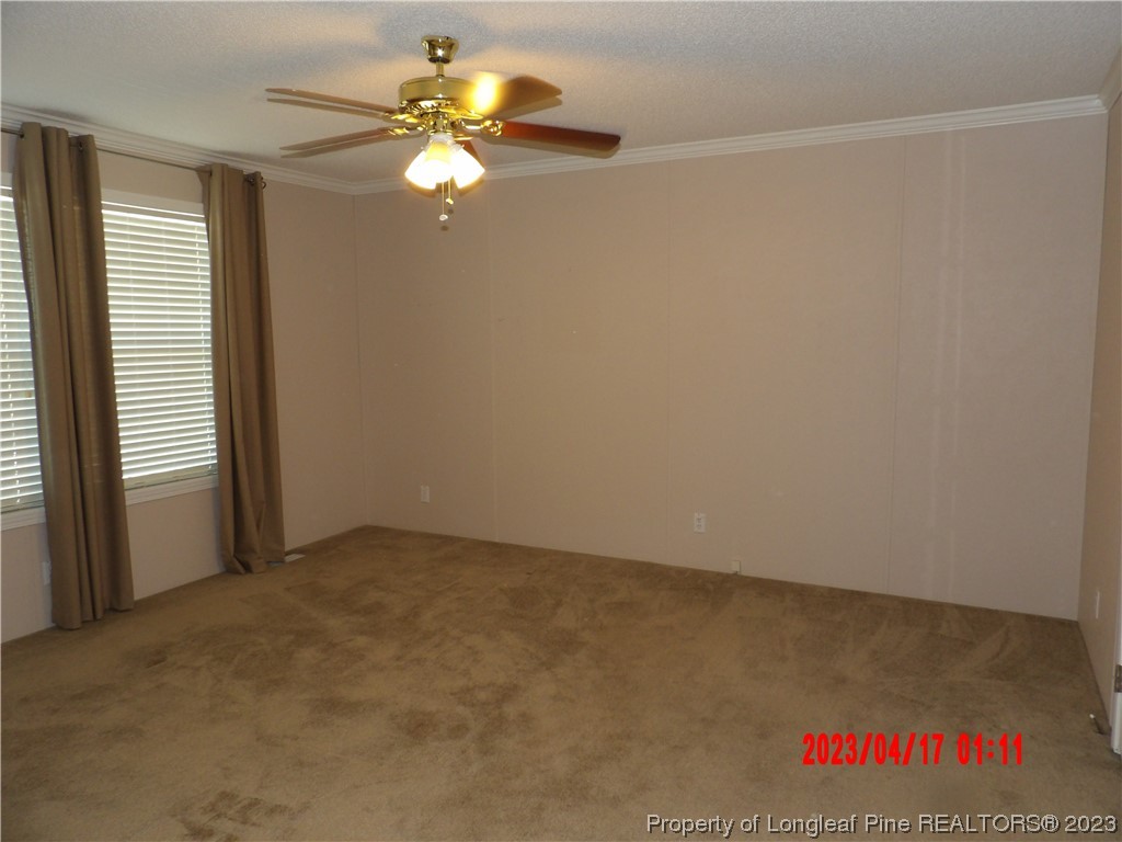 7349 Roslin Farm Road Hope Mills, NC 28348 - Photo 13 of 23 an empty room with windows and fan