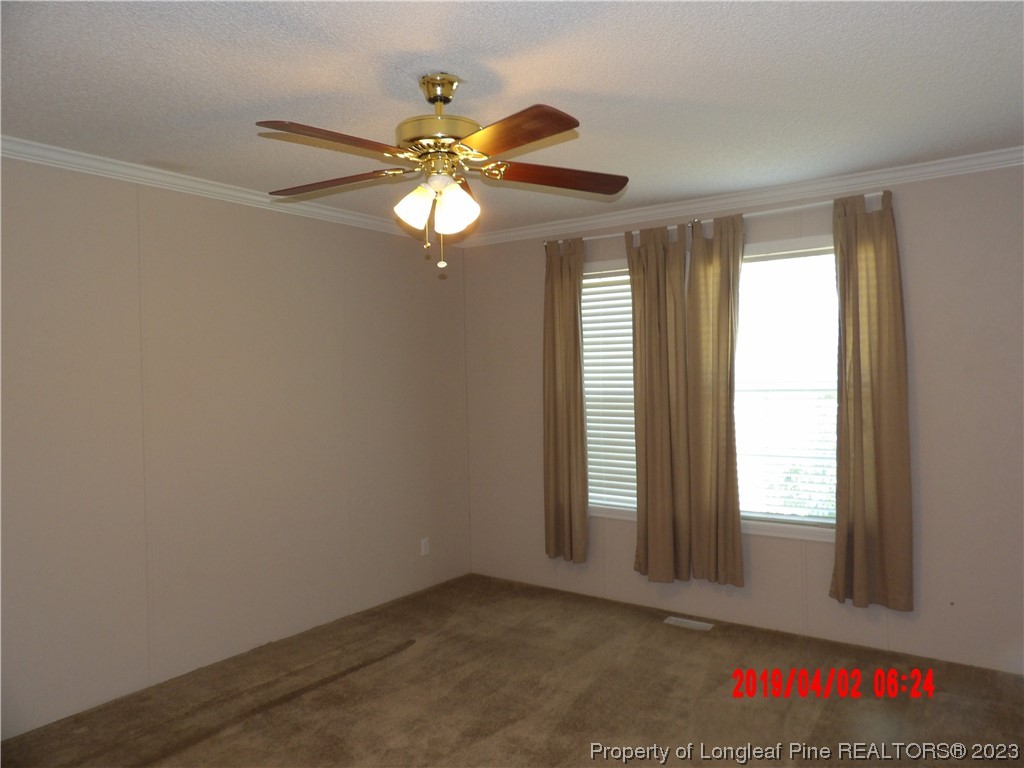 7349 Roslin Farm Road Hope Mills, NC 28348 - Photo 9 of 23 an empty room with windows and fan