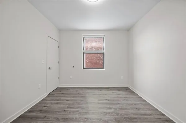 wooden floor in an empty room