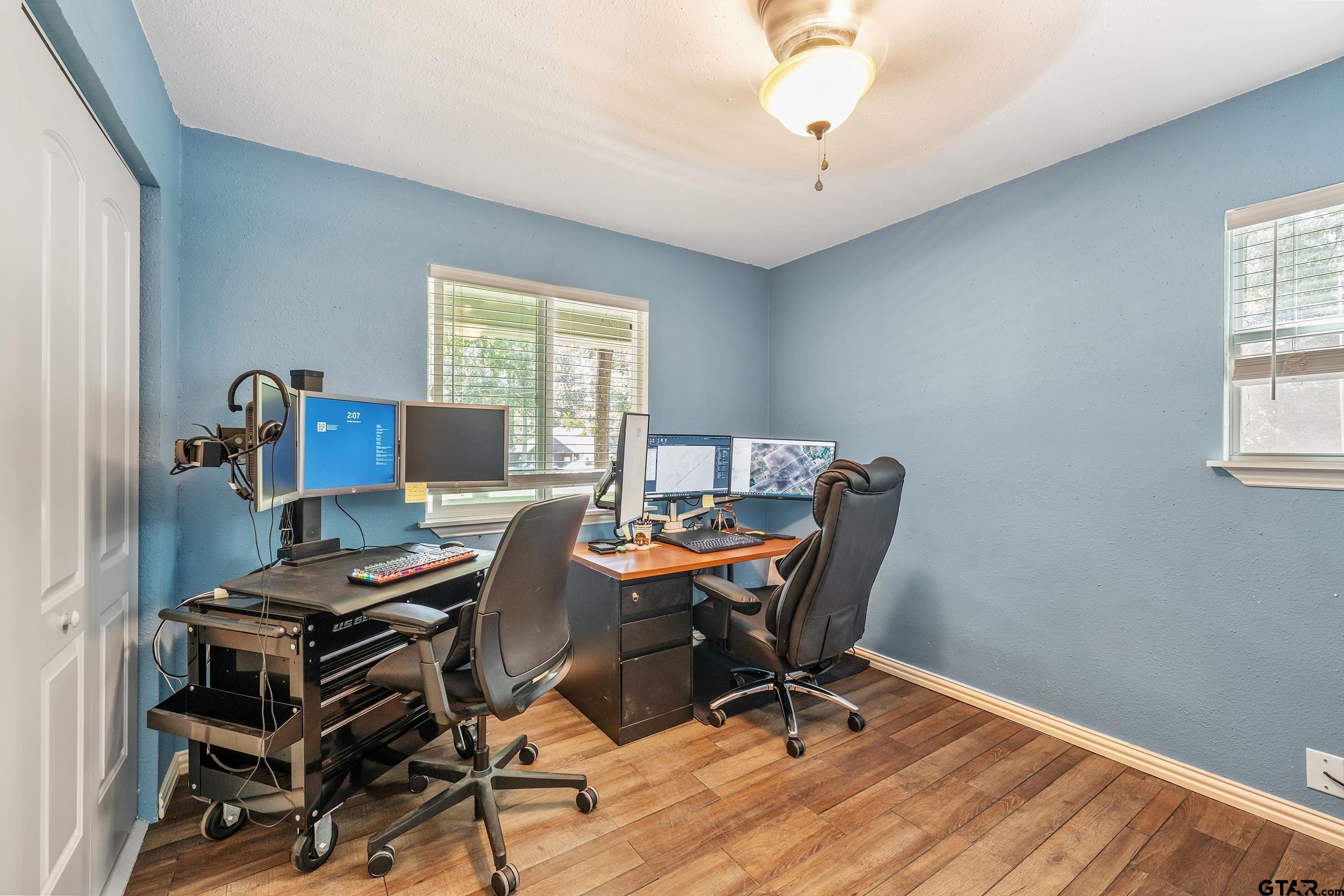 230 Deborah Street Bullard, TX 75757 - Photo 12 of 23 a view of a workspace with furniture and a window