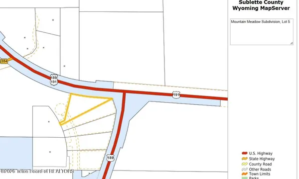 $269,000 | 191 Tbd Us Way, Daniel, WY 83115