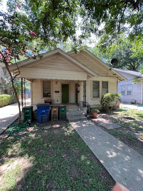 709 Graham Place, Unit B Austin, TX 78705 - Photo 1 of 1 a view of a house with a yard porch and sitting area