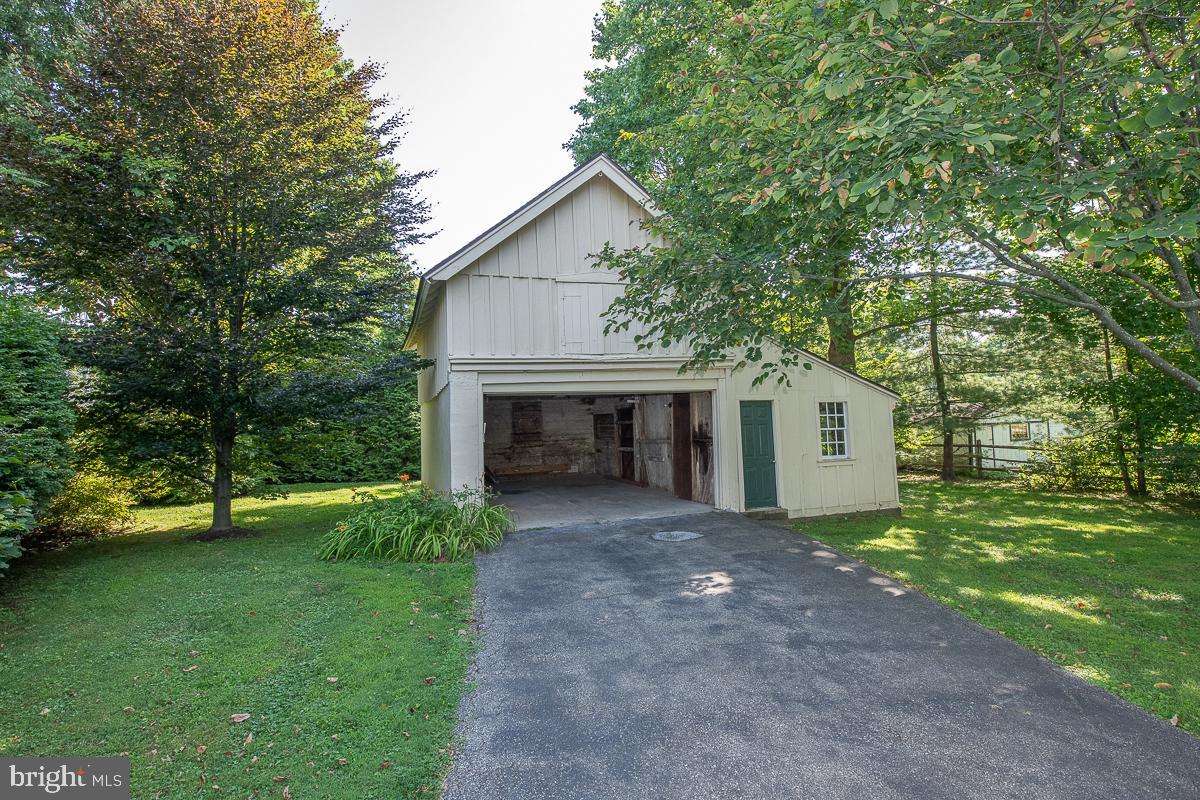 933 Merion Square Road Gladwyne, PA 19035 - Photo 35 of 38 Original barn now an expansive 1 car garage!