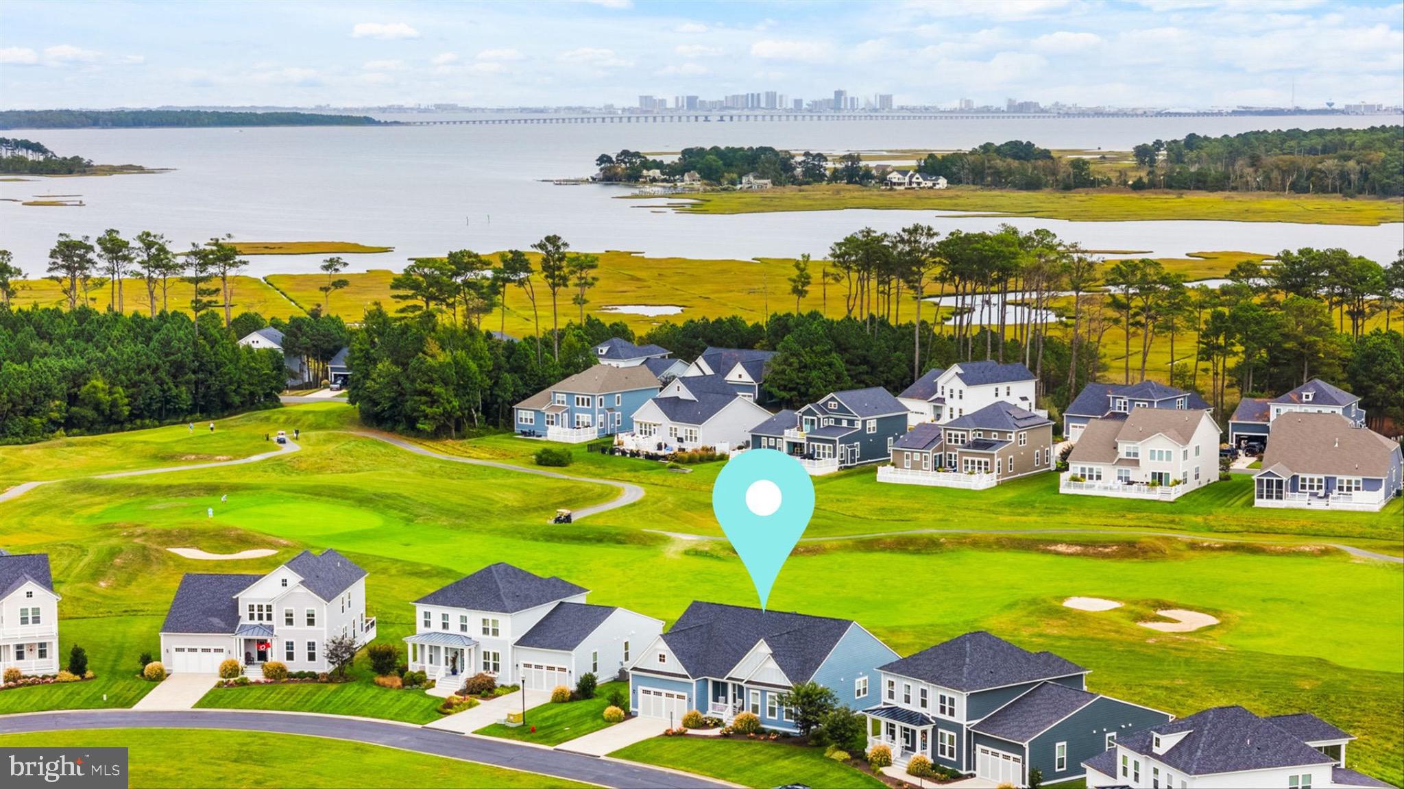 10135 Fast Colors Lane Berlin, MD 21811 - Photo 50 of 63 an aerial view of a house with a swimming pool yard and outdoor seating