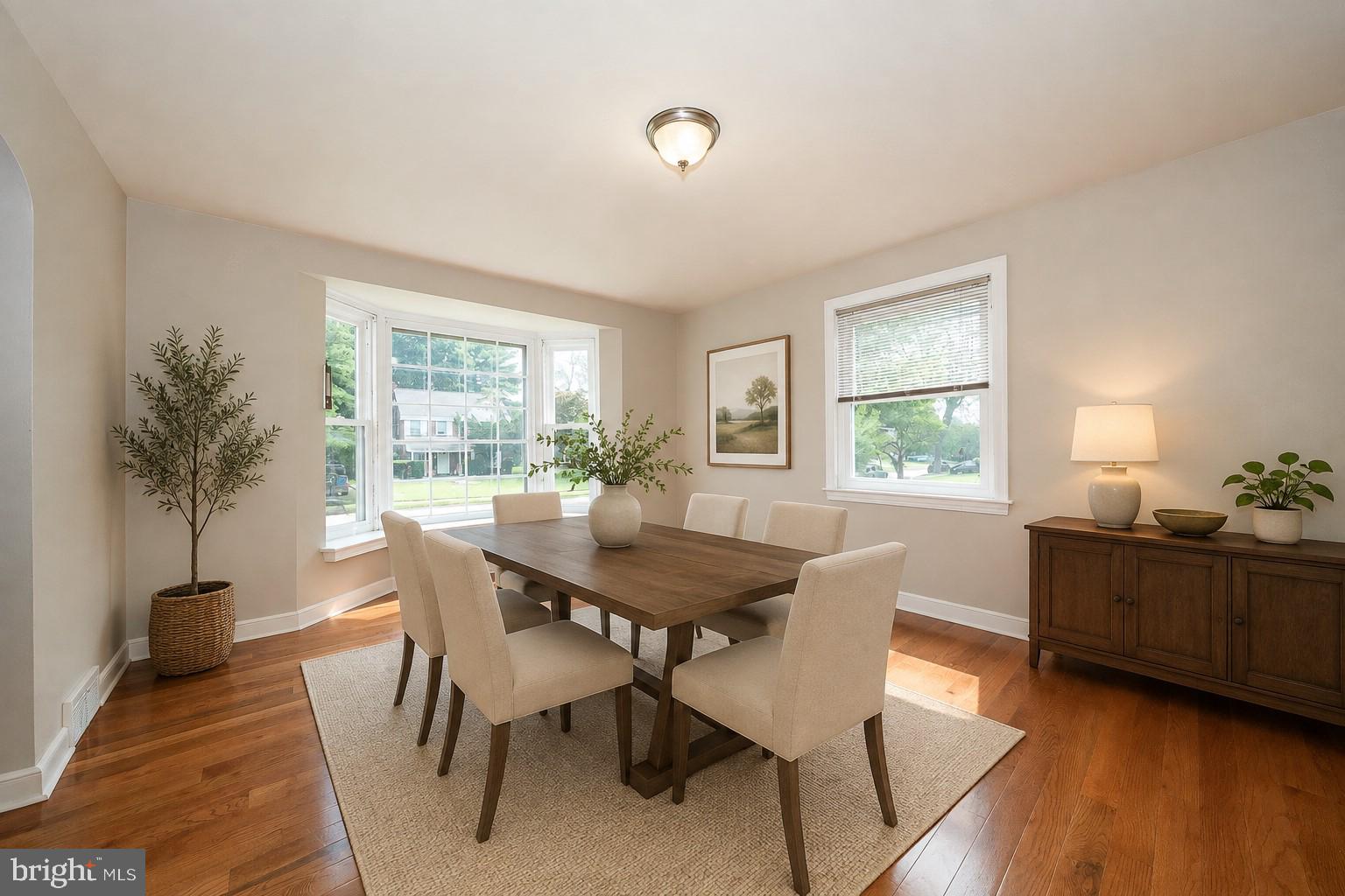 116 Andrea Road Cheltenham, PA 19012 - Photo 6 of 24 Virtually Staged Dining Room