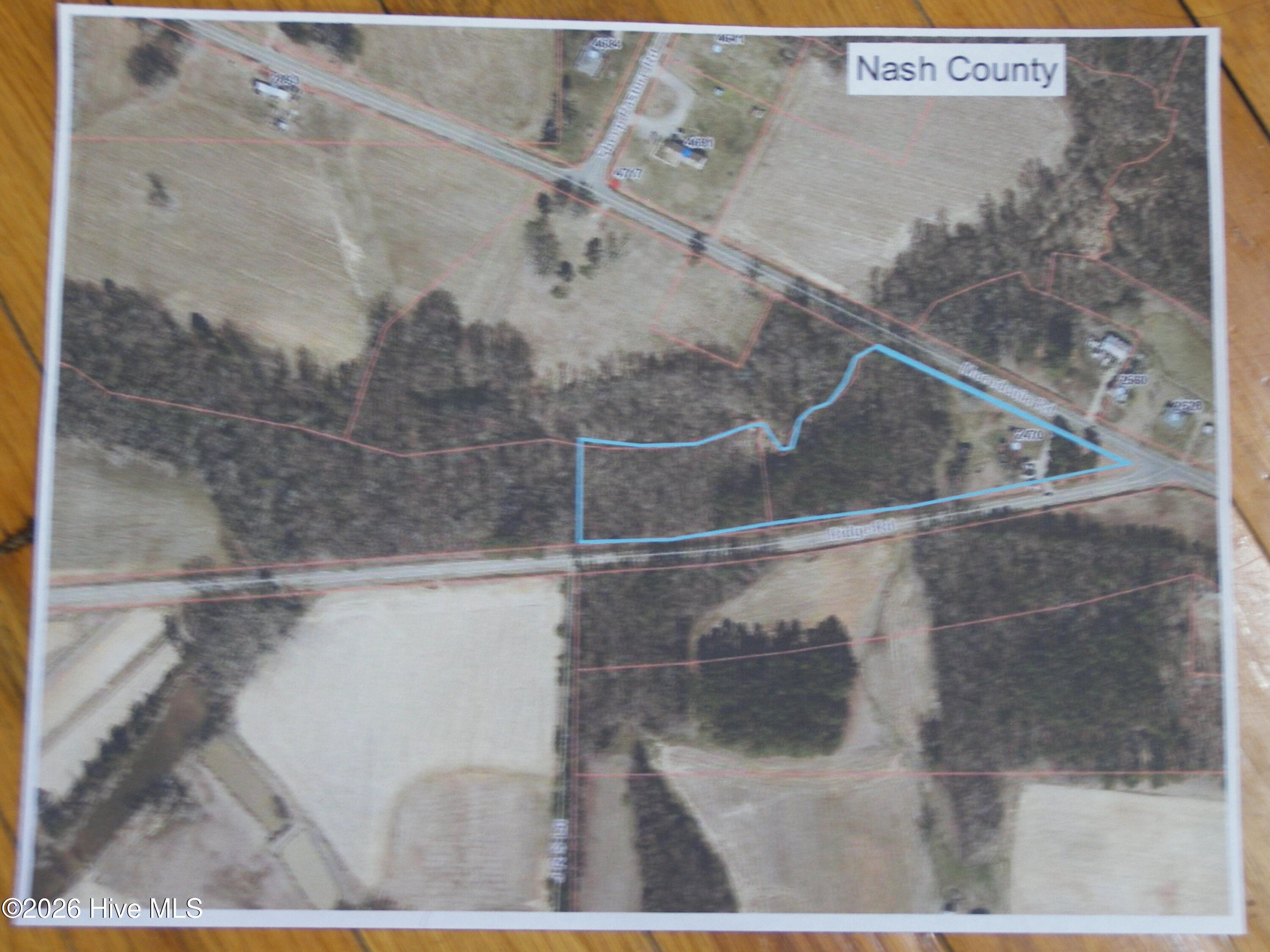 2470 Ridge Road Spring Hope, NC 27882 - Photo 24 of 24 Moore map 1