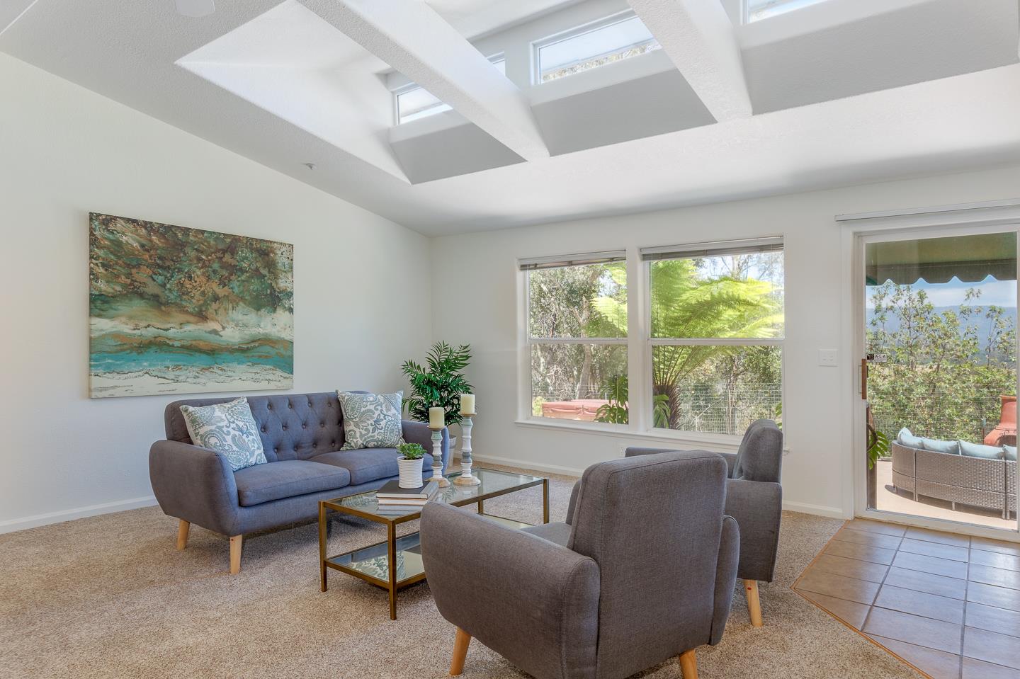 892-894 Calabasas Road Watsonville, CA 95076 - Photo 15 of 53 a living room with furniture and a large window