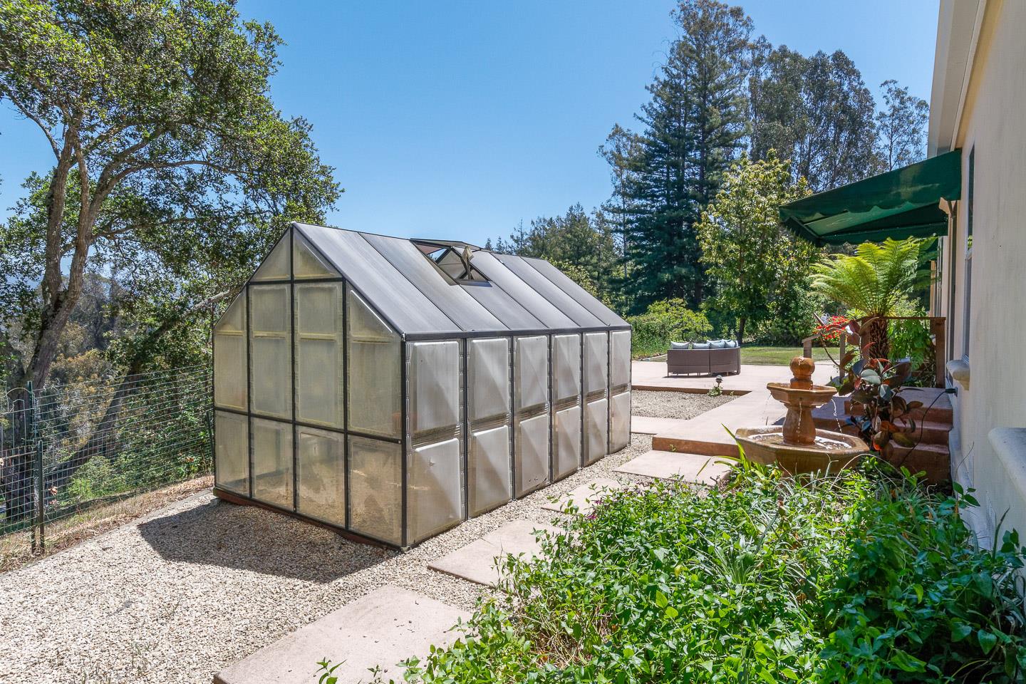 892-894 Calabasas Road Watsonville, CA 95076 - Photo 35 of 53 a view of a backyard with sitting area