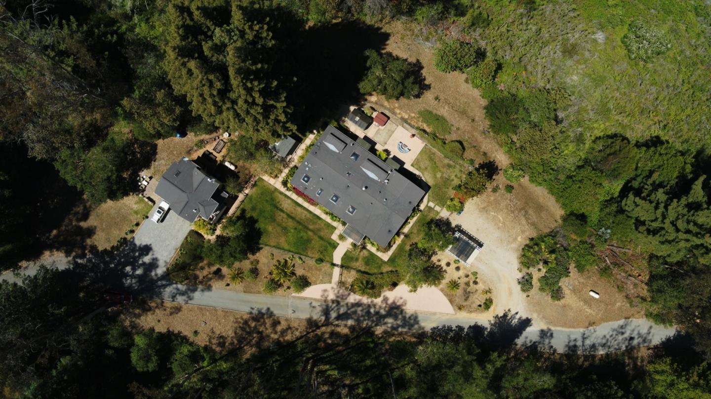 892-894 Calabasas Road Watsonville, CA 95076 - Photo 37 of 53 an aerial view of residential house with outdoor space and trees all around