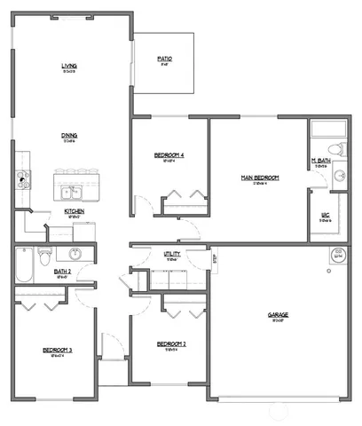 a view of an outdoor space yard