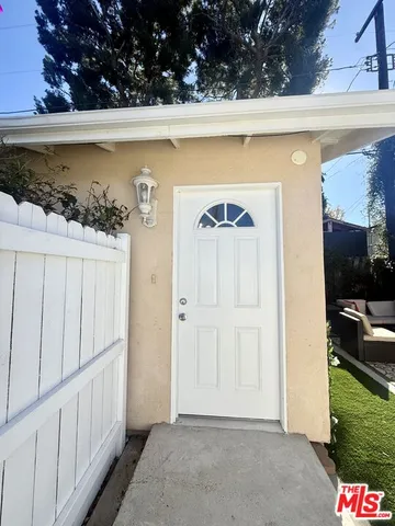 a view of a entryway door of the house