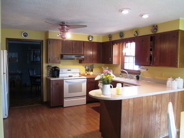 105 George Hill Road Grafton, MA 01519 - Photo 4 of 22 a kitchen with a sink cabinets and window