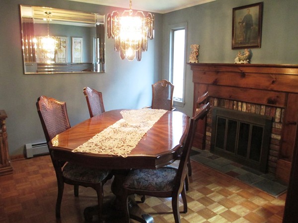105 George Hill Road Grafton, MA 01519 - Photo 5 of 22 a view of a dining room with furniture