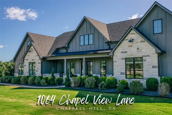 $1,395,000 | 1064 Chapel Vw Lane, Chappell Hill, TX 77426