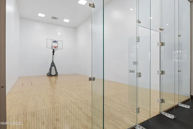 a view of wooden floor