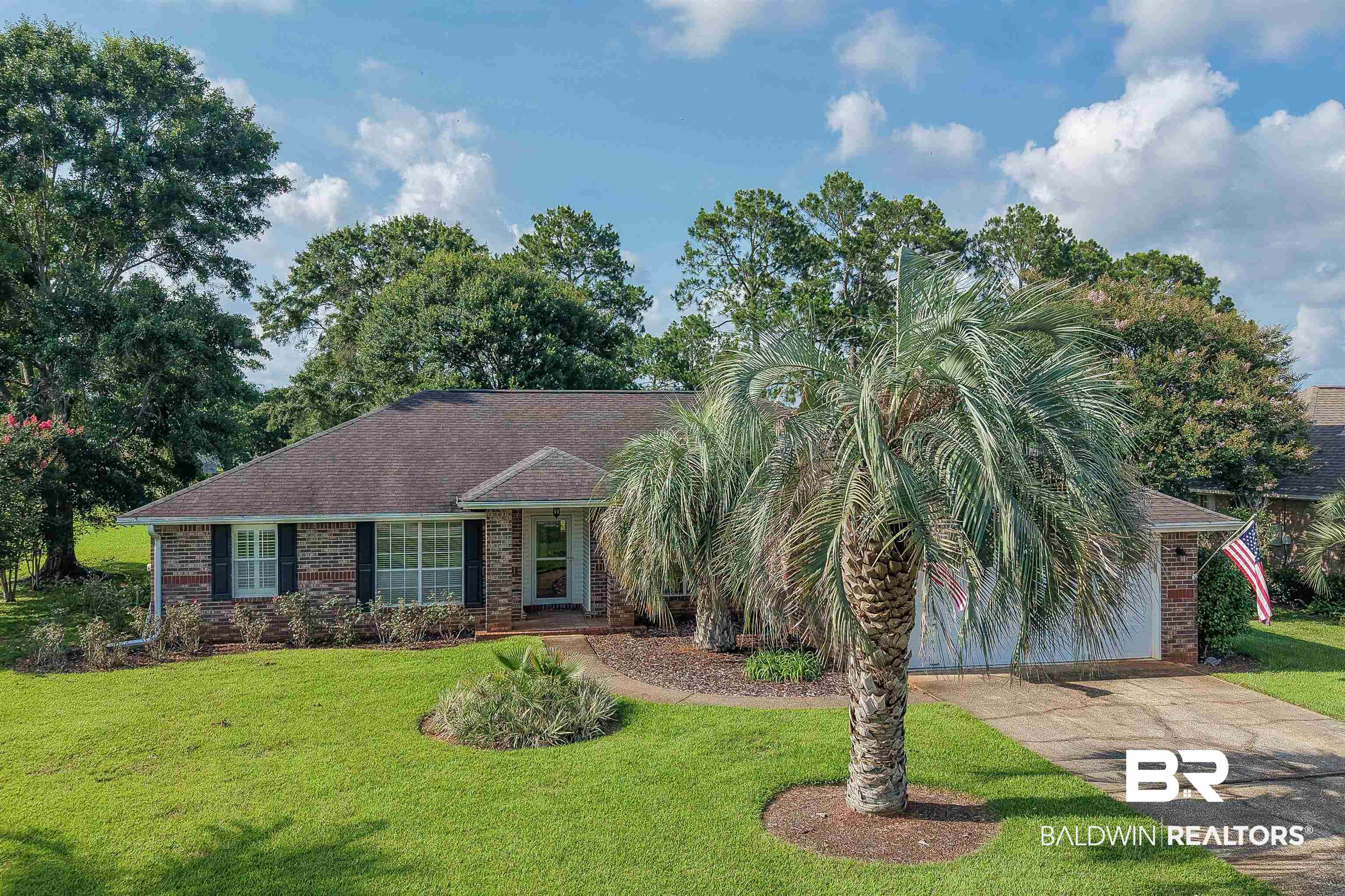 22685 County Road 12 Foley, AL 36535 - Photo 75 of 89 Brick facade residence featuring a dark shingle roof and a two-car garage