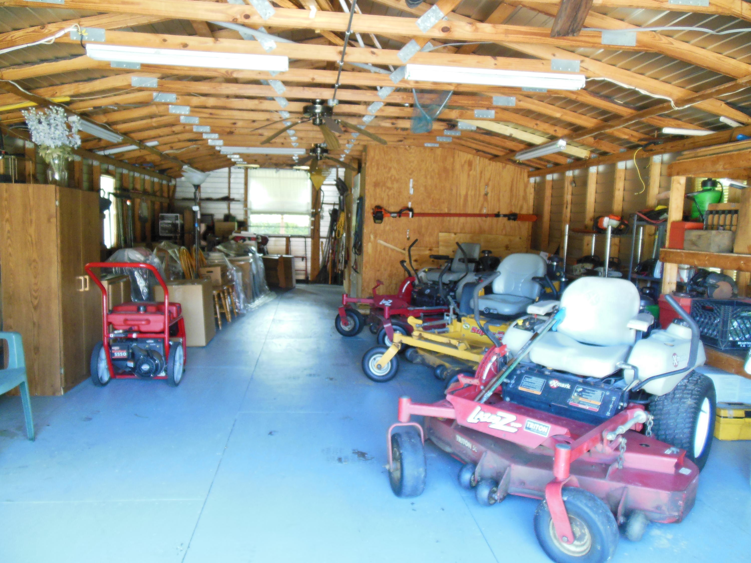 5717 Raintree Trail Fort Pierce, FL 34982 - Photo 24 of 24 Inside Large Shed