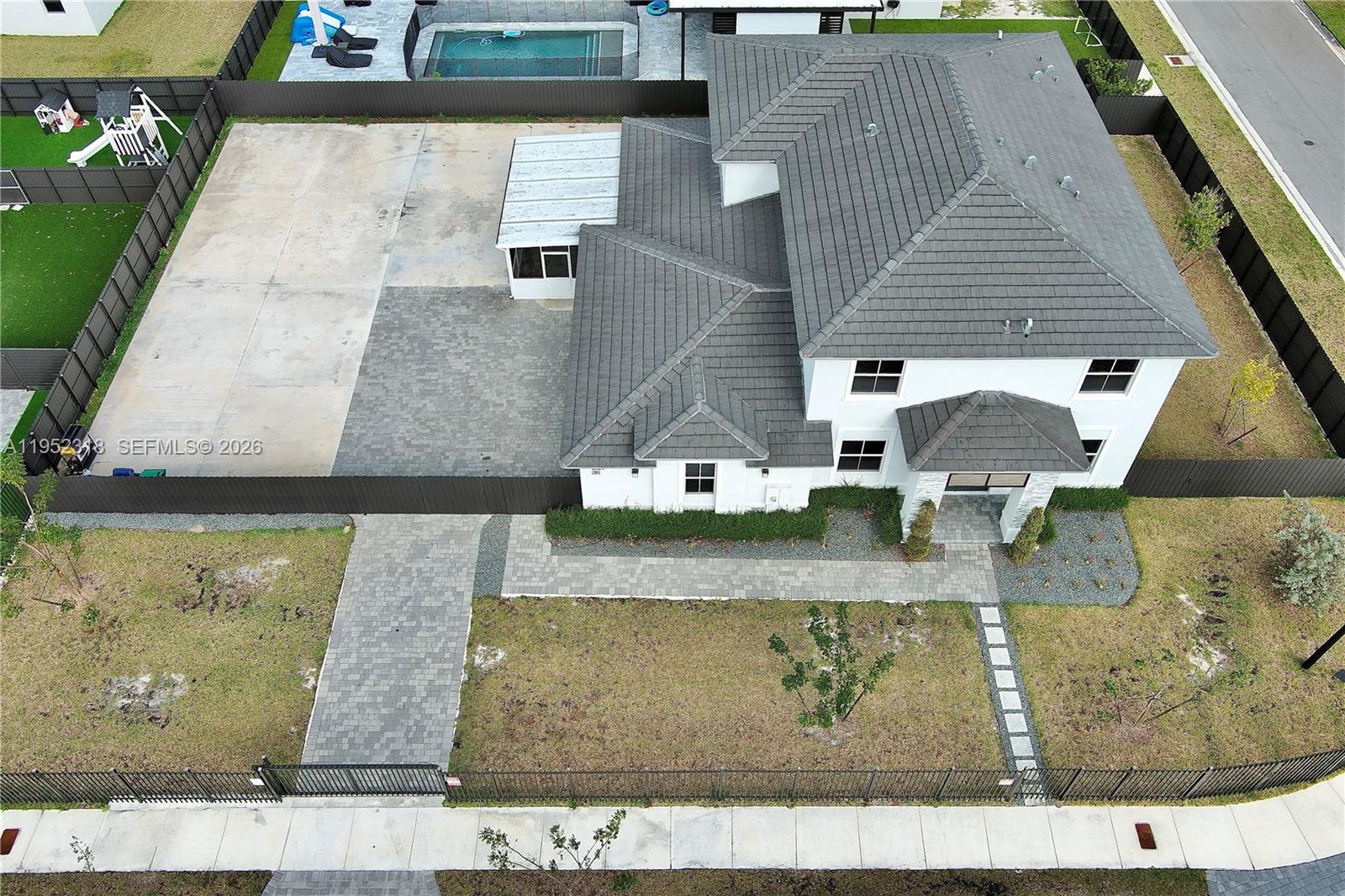 16925 Southwest 289th Terrace Homestead, FL 33033 - Photo 41 of 58 an aerial view of a house with outdoor space