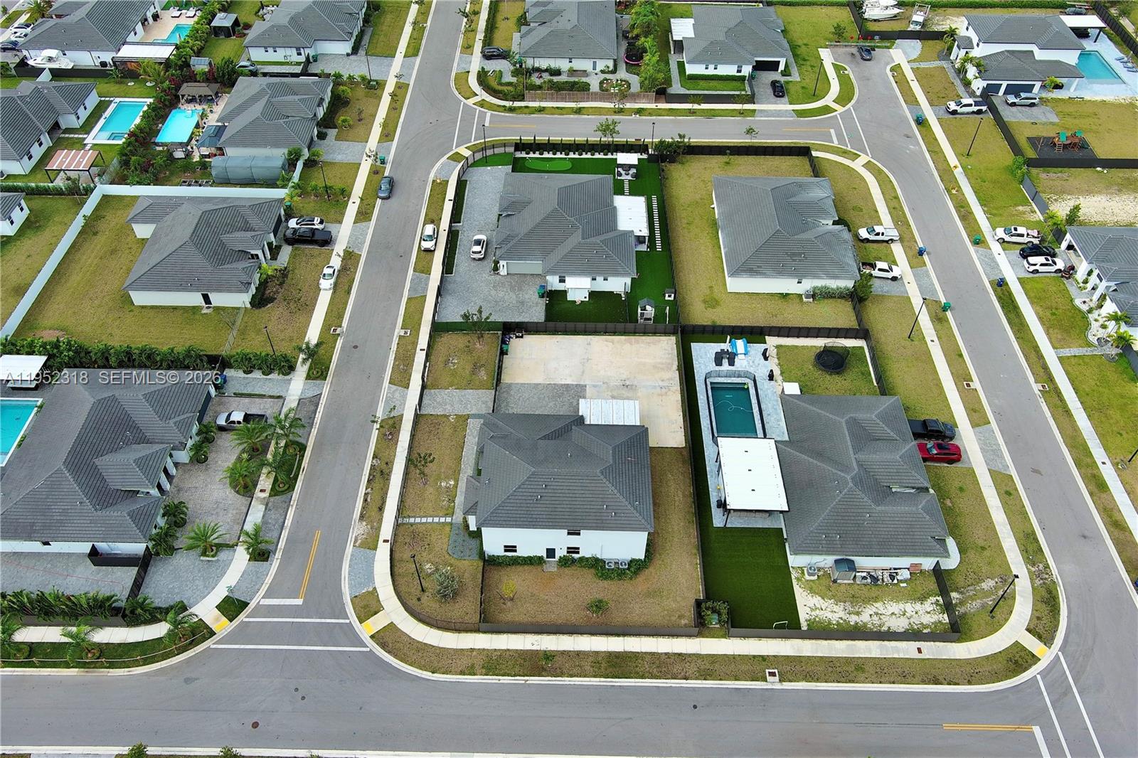 16925 Southwest 289th Terrace Homestead, FL 33033 - Photo 45 of 58 an aerial view of a highlighted house