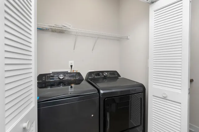 a view of washer and dryer