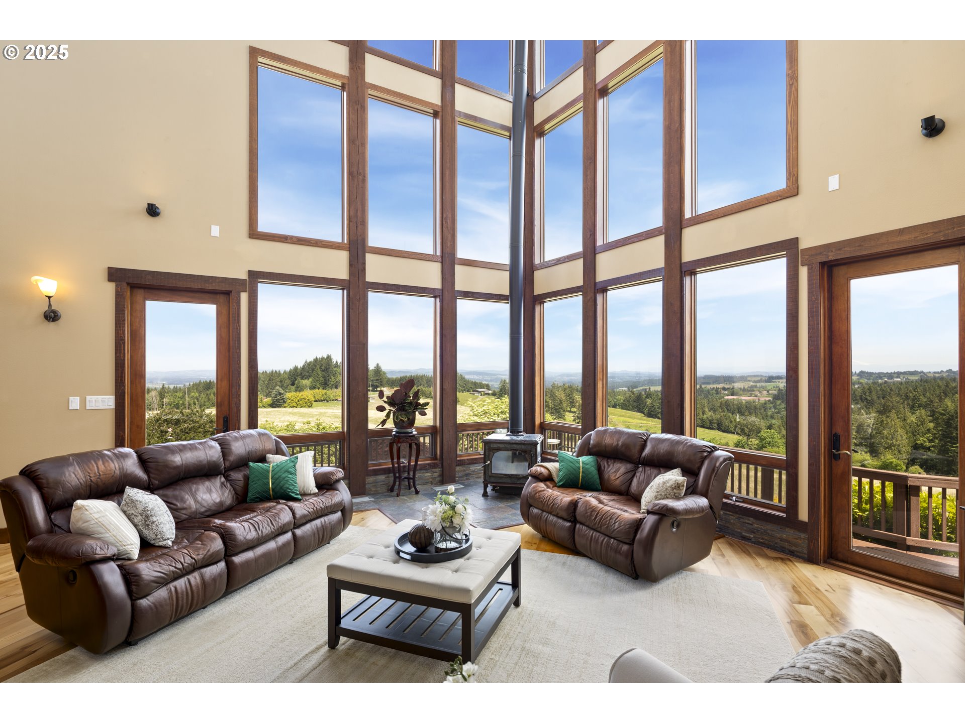 21250 Southwest Jaquith Road Newberg, OR 97132 - Photo 9 of 48 a living room with furniture and a large window