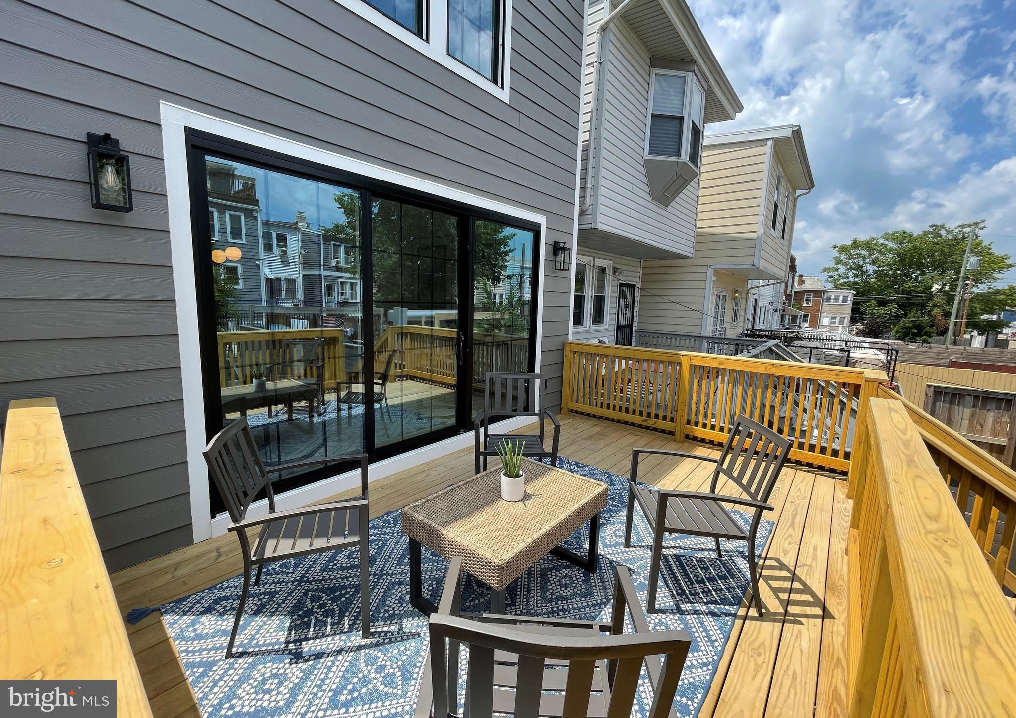 829 Decatur Street Northwest Washington, DC 20011 - Photo 10 of 42 Relax or entertain on your private deck!