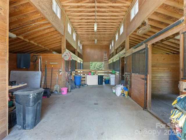 a view of storage and utility room