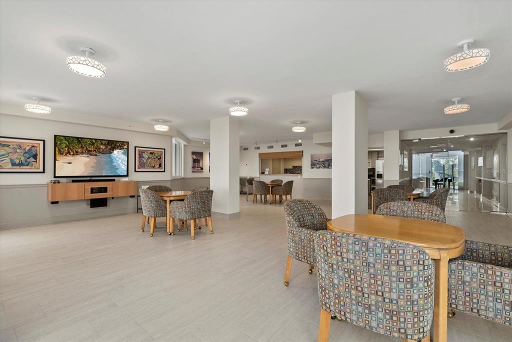1000 Longboat Club Road, Unit 1001 Longboat Key, FL 34228 - Photo 27 of 40 a view of a livingroom with furniture and a kitchen