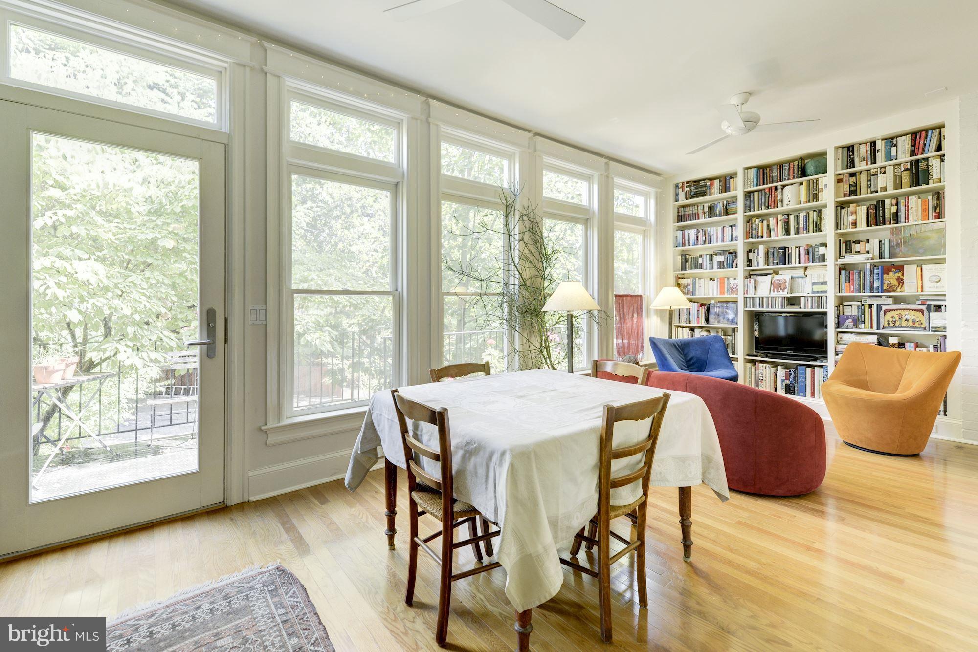 2010 Klingle Road Northwest Washington, DC 20010 - Photo 14 of 30 Sunroom added in 2014