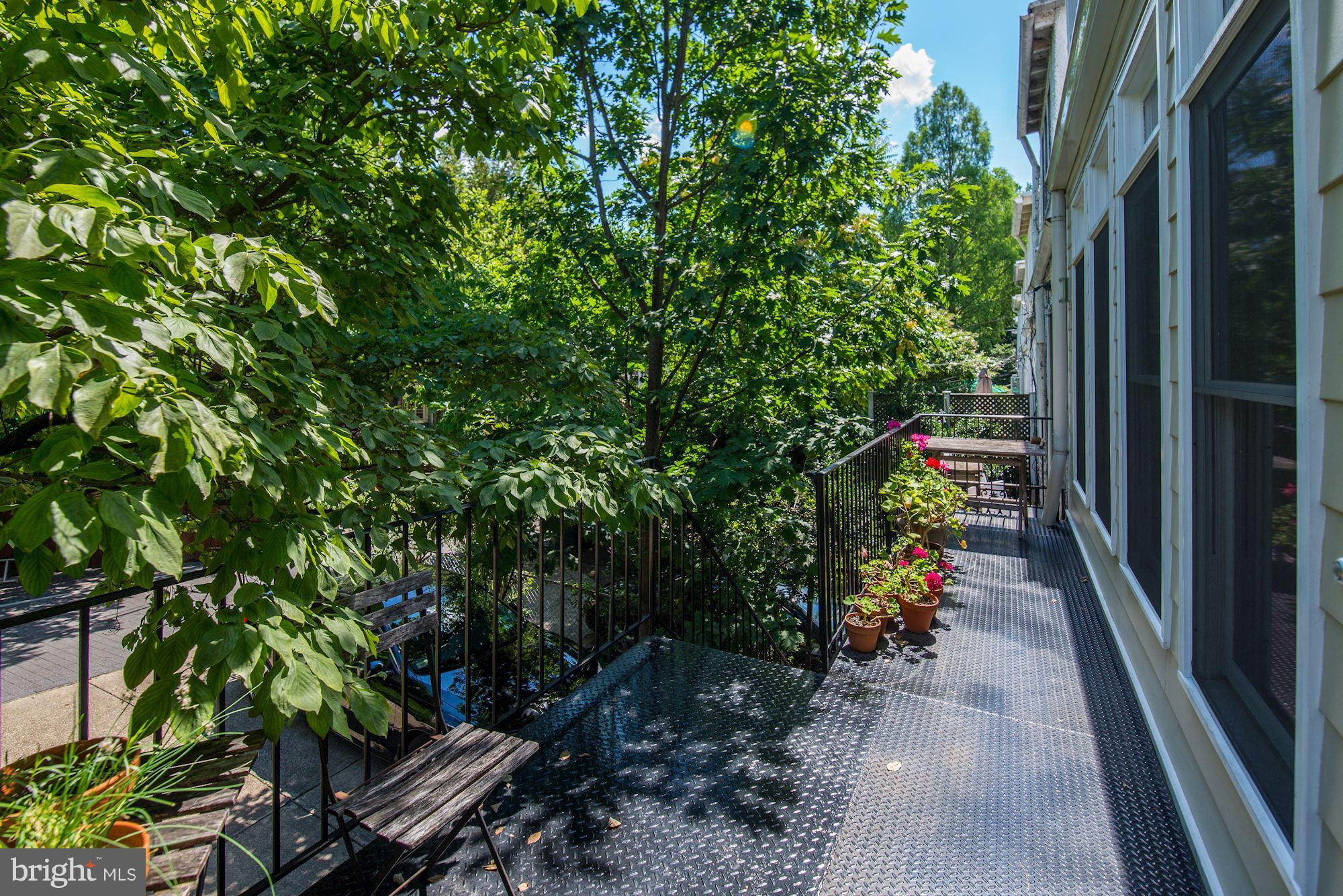 2010 Klingle Road Northwest Washington, DC 20010 - Photo 26 of 30 Expanded iron balcony