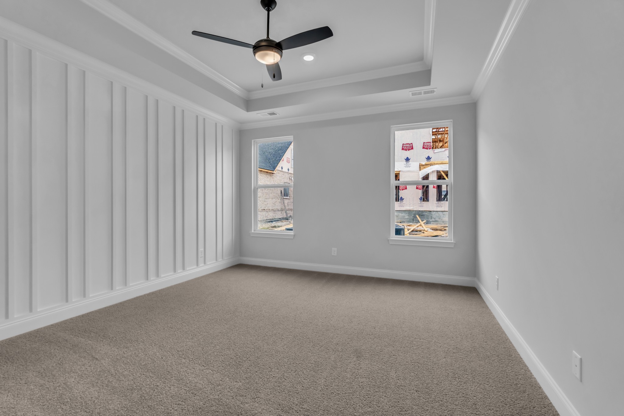 3017 Fanshaw Road Smyrna, TN 37167 - Photo 28 of 39 an empty room with windows and ceiling fan