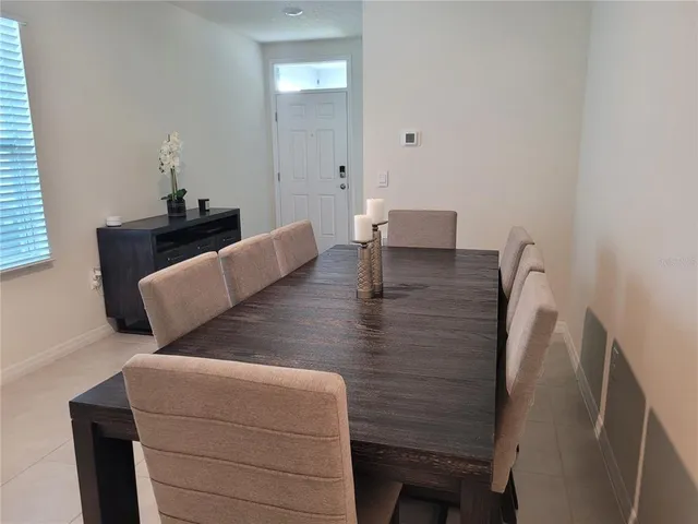 a view of table and chair