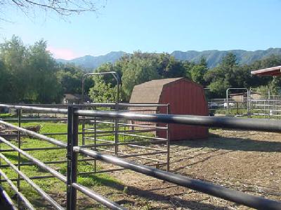 920 South Rice Road Ojai, CA 93023 - Photo 3 of 9 a view of a balcony with a yard