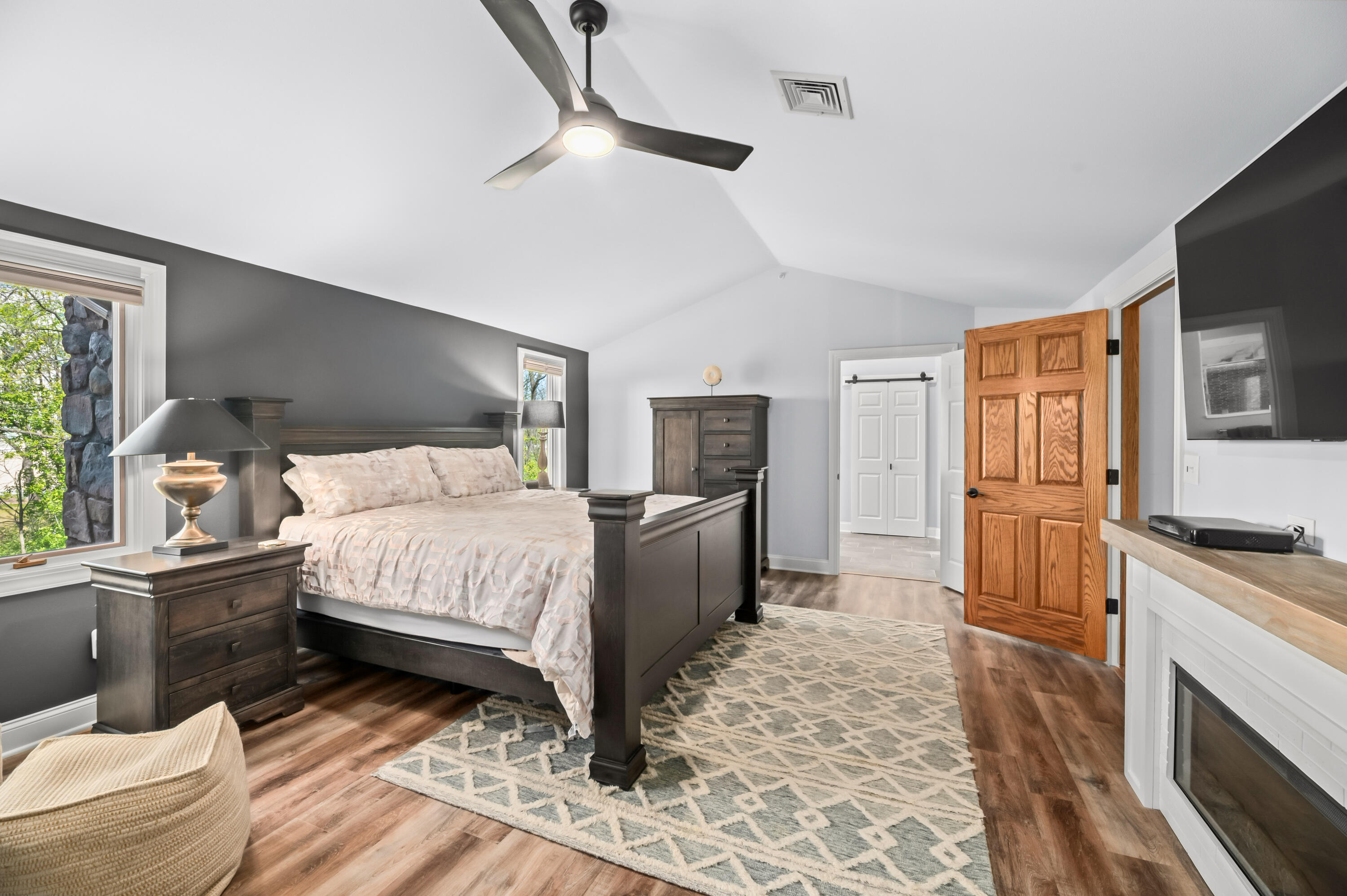 345 Elm Grove Road, Unit B Brookfield, WI 53005 - Photo 23 of 43 Primary Suite With Luxury Vinyl Plank Flooring!
