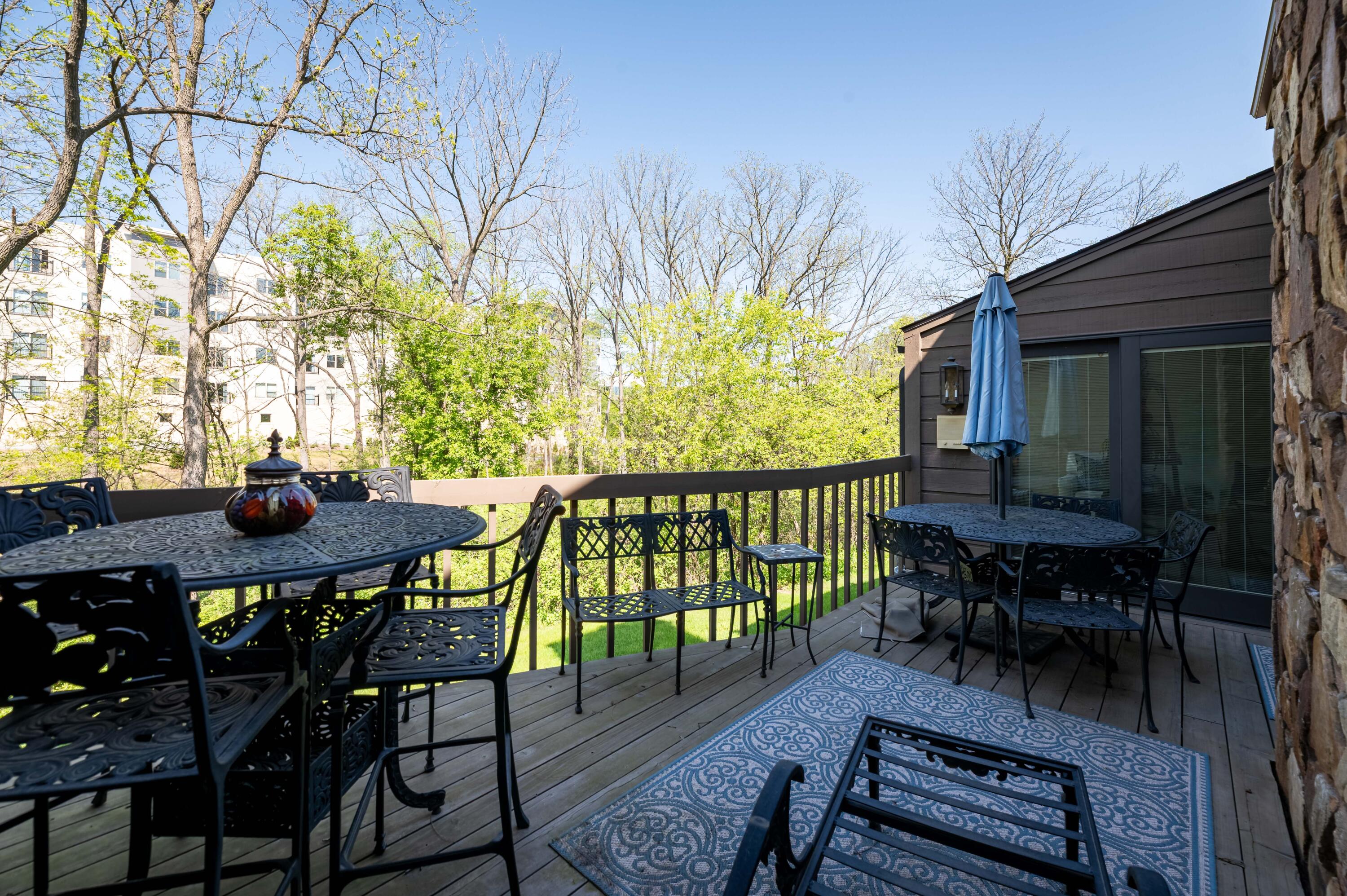 345 Elm Grove Road, Unit B Brookfield, WI 53005 - Photo 36 of 43 Rear Deck!