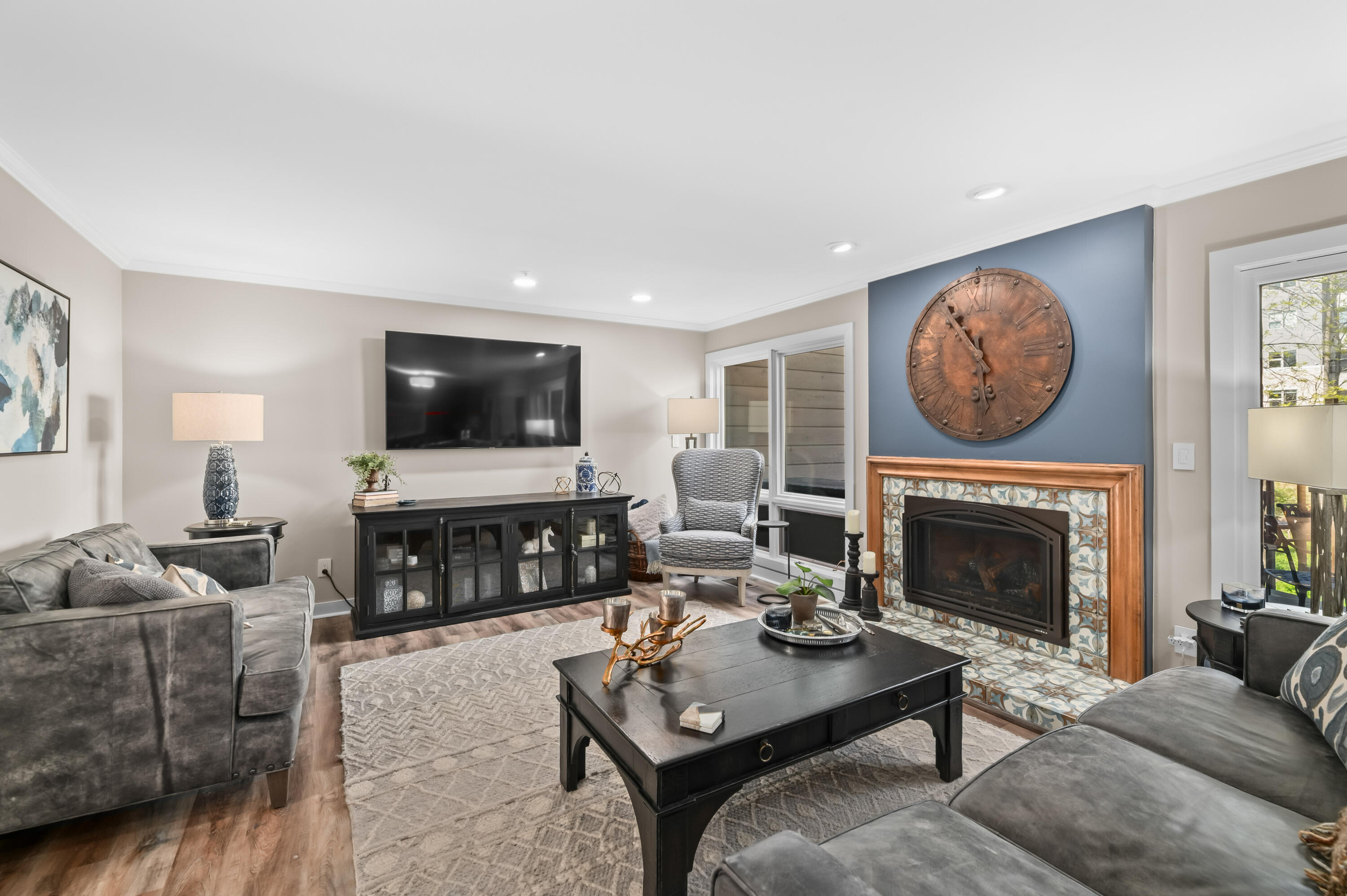 345 Elm Grove Road, Unit B Brookfield, WI 53005 - Photo 5 of 43 Living Room With Luxury Vinyl Plank Flooring!