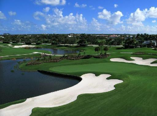 1582 Grande Cull Way Jupiter, FL 33458 - Photo 68 of 75 a view of a golf course with a lake