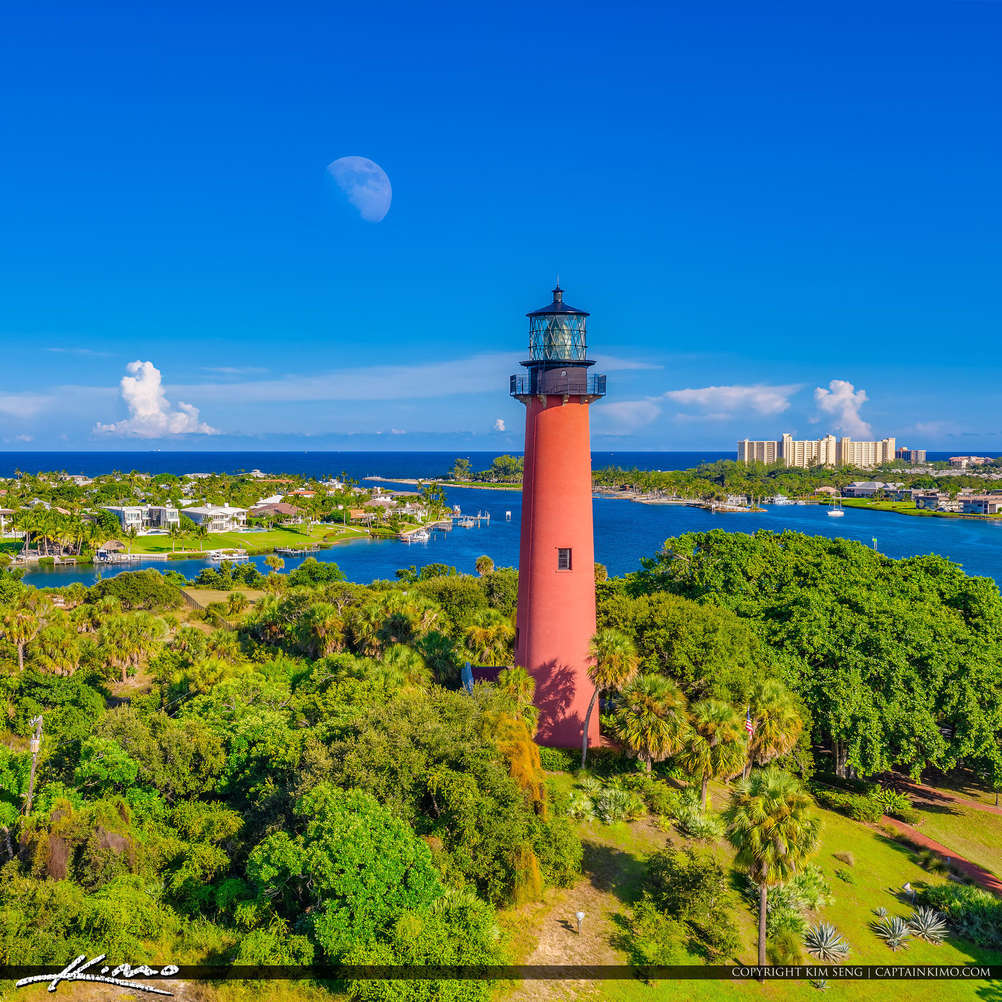 1582 Grande Cull Way Jupiter, FL 33458 - Photo 75 of 75 Jupiter-Inlet-Lighthouse-Florida-Aerial-