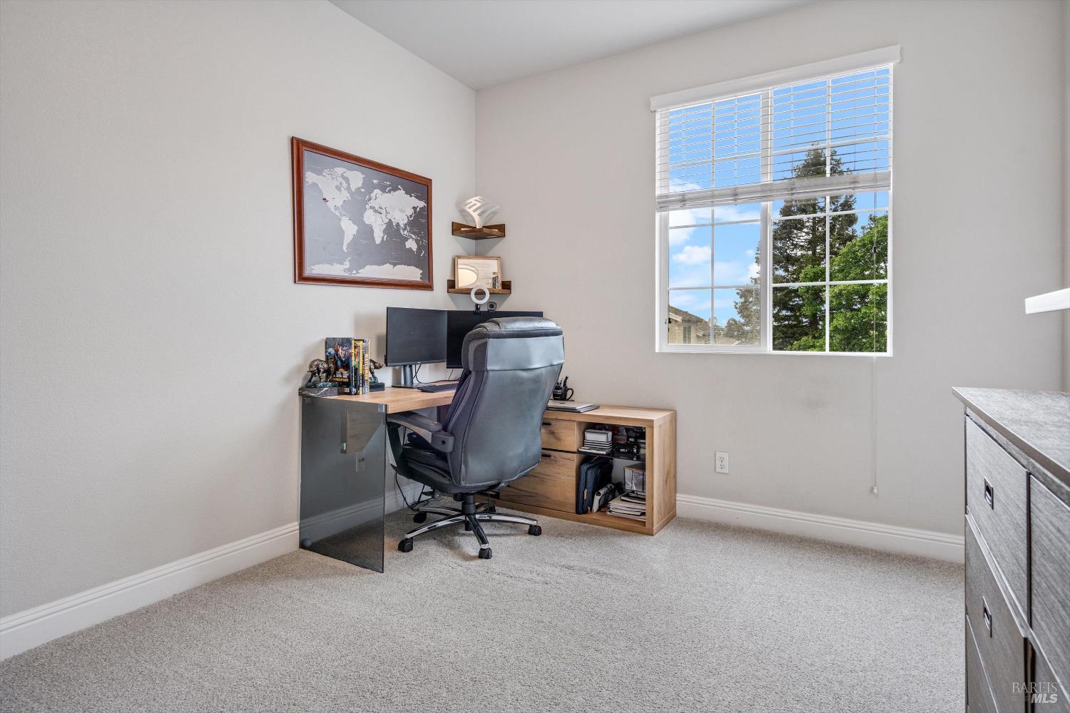 2084 Cooper Drive Santa Rosa, CA 95404 - Photo 19 of 37 Bedroom number 3- used as an office.