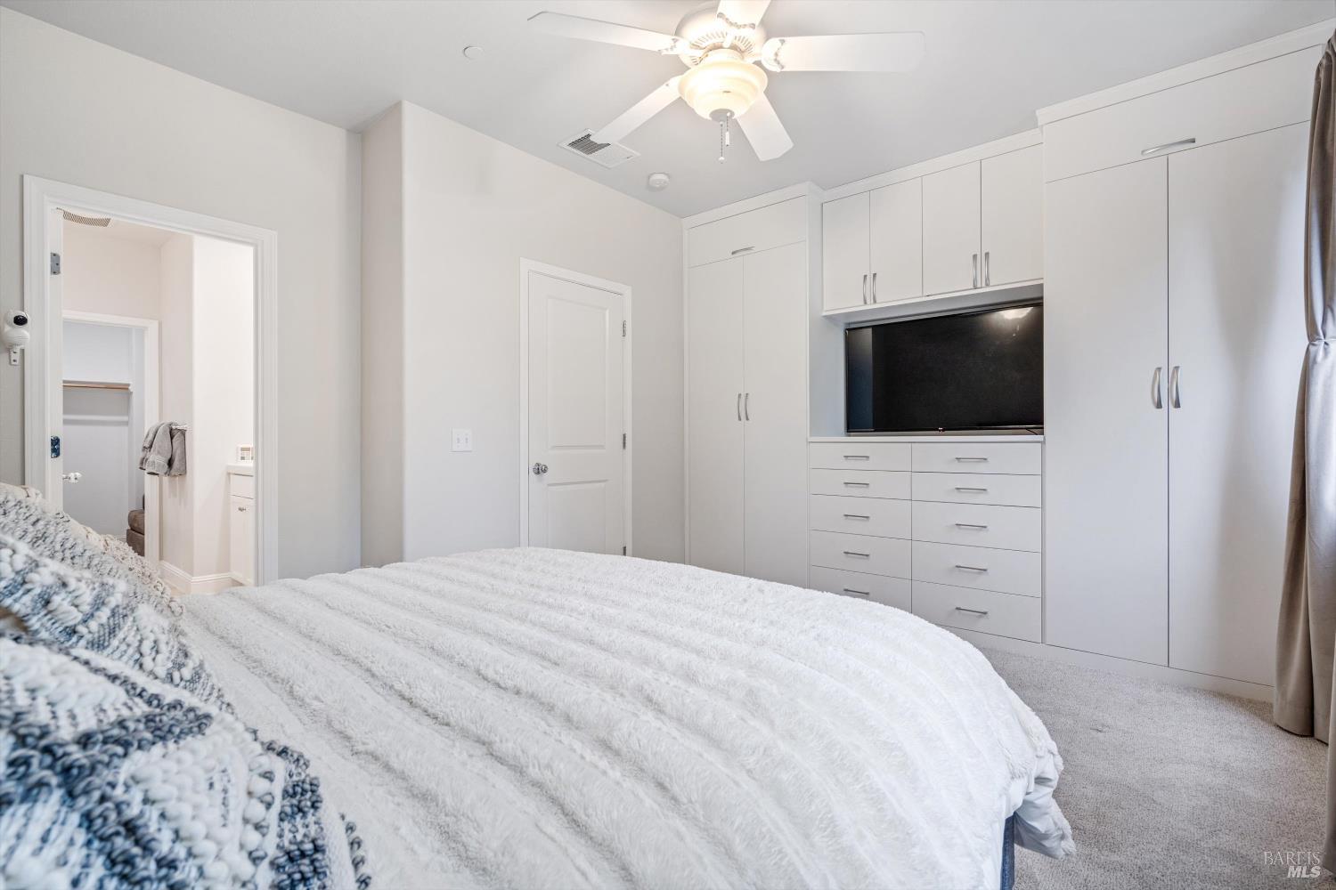 2084 Cooper Drive Santa Rosa, CA 95404 - Photo 5 of 39 Built in wardrobe and dresser in primary ensuite. The Walk in Closet was used as an office.